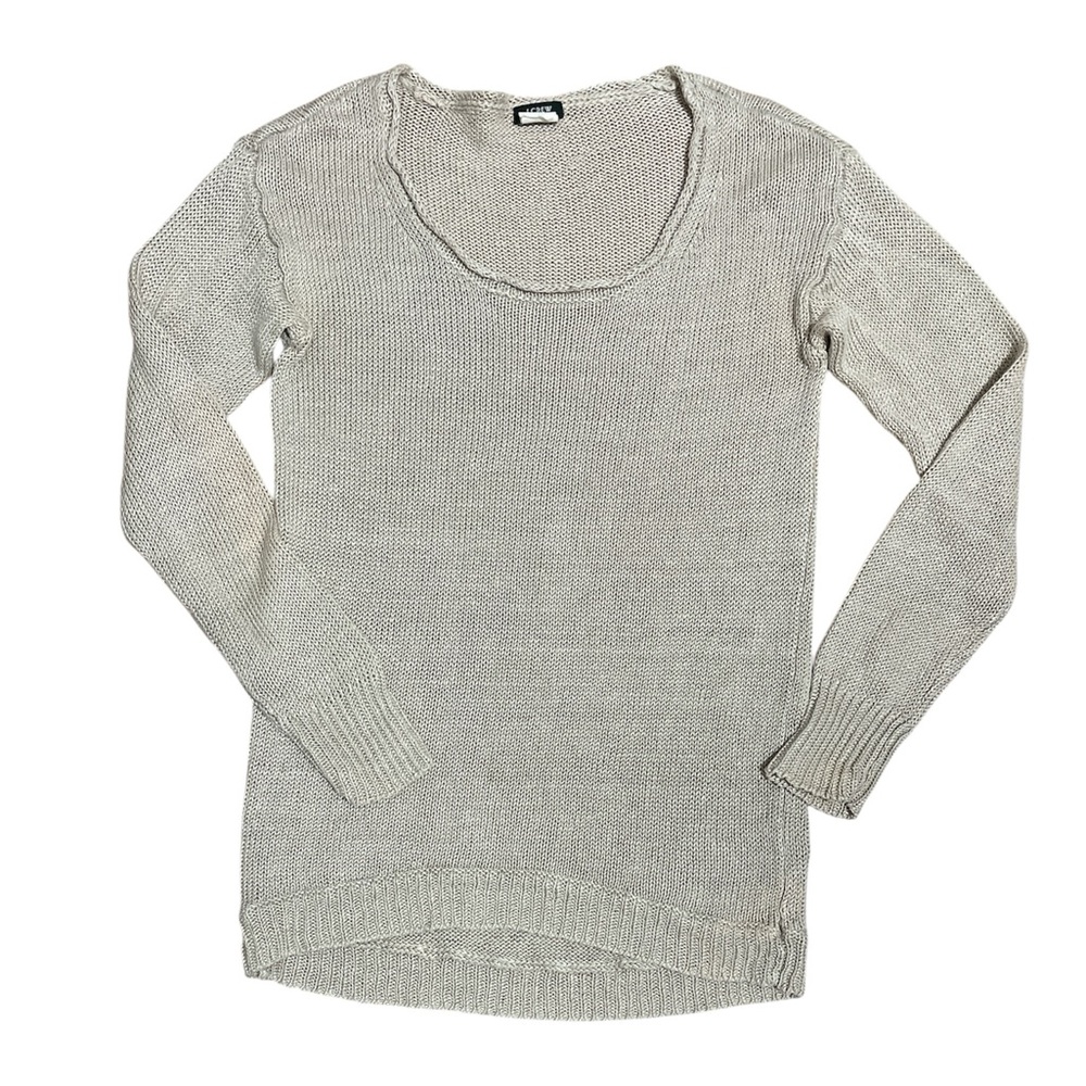 J. Crew Women's Beige 100% linen Sweater XS